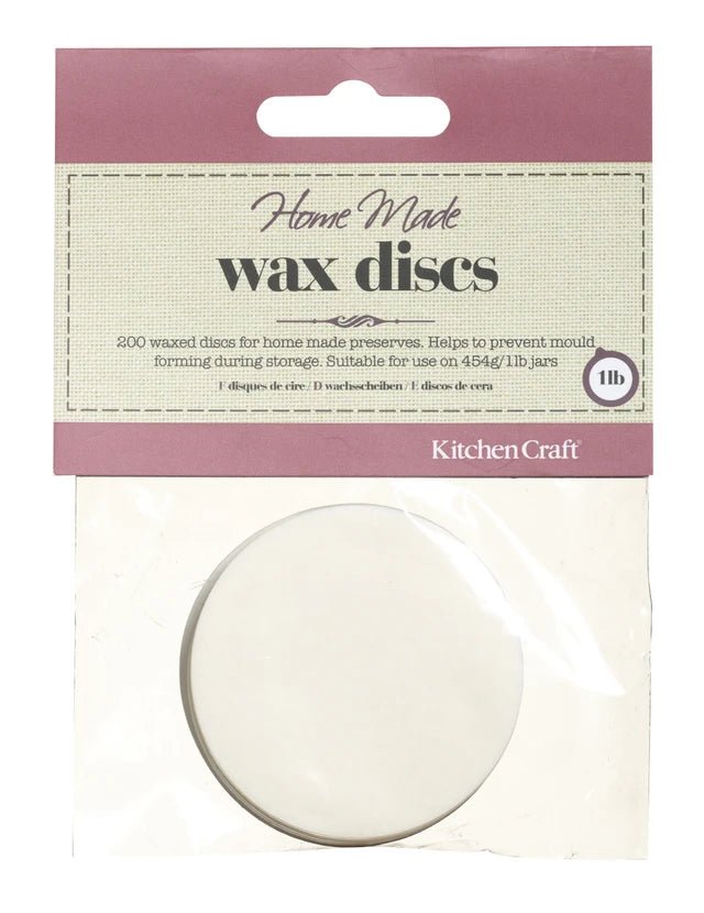 Home Made Waxed Preserve Jar Discs for 454g Jars Pack of 200 - Simmer and Slice