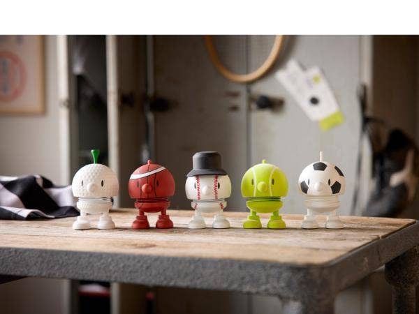 Hoptimist - Sport Football Bumble Small White - Simmer and Slice