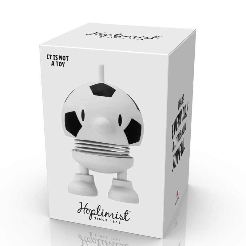 Hoptimist - Sport Football Bumble Small | White - Simmer and Slice