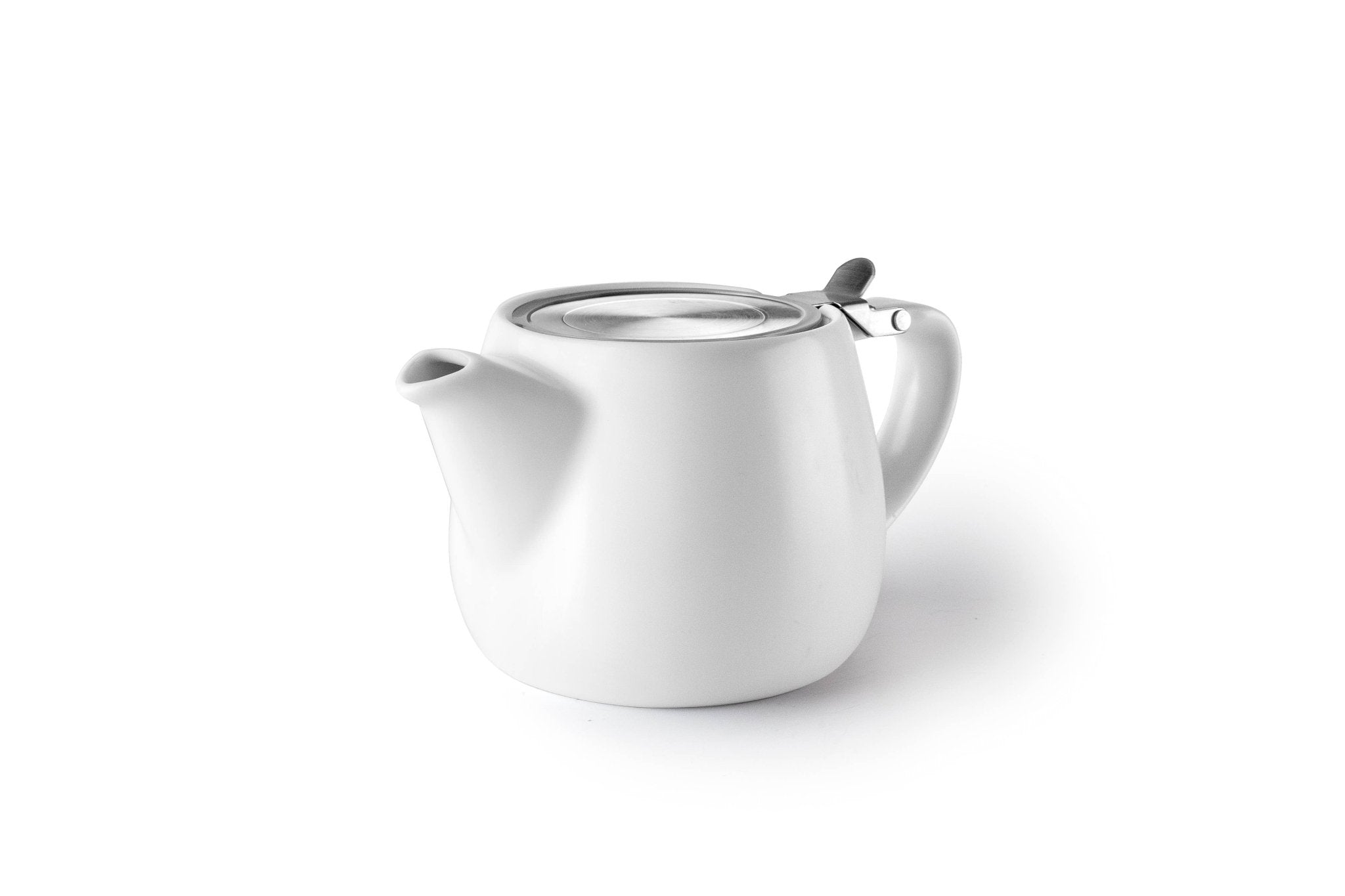 IBILI - Luxor White Ceramic Teapot - Simmer and Slice