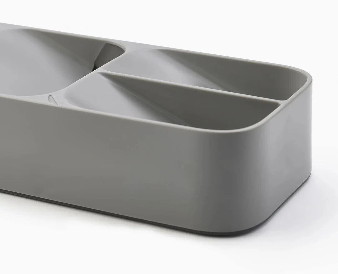 Joseph Joseph DrawerStore™ Grey Compact Cutlery Organiser - Simmer and Slice