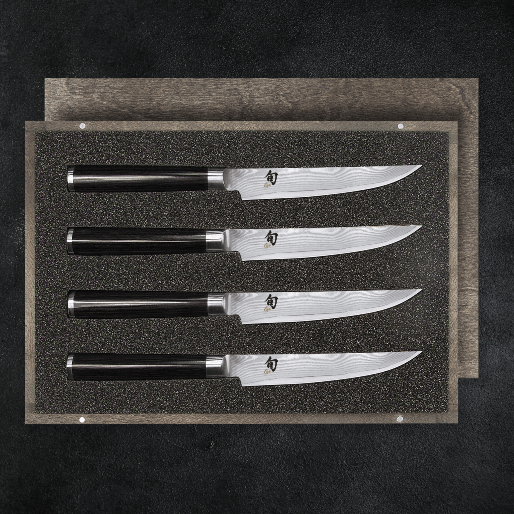 Kai Shun 4pc Steak Knife Set - Simmer and Slice