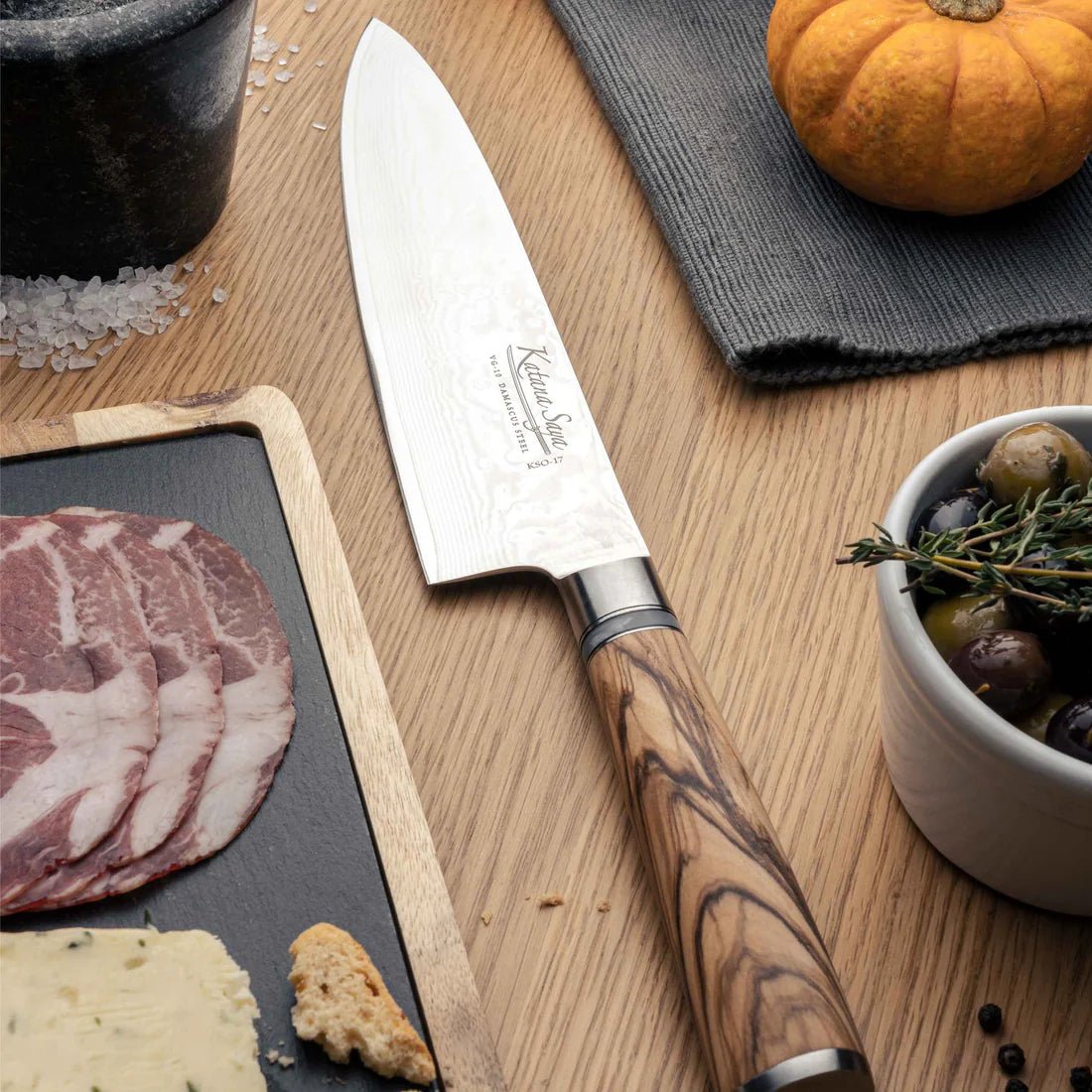 Katana Saya 15cm Chefs Knife - Simmer and Slice