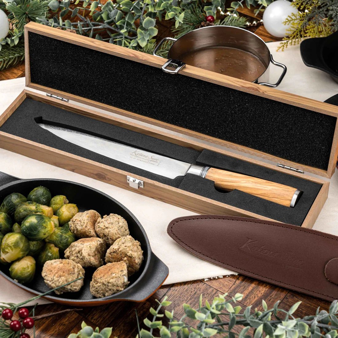 Katana Saya 20cm Carving Knife - Simmer and Slice
