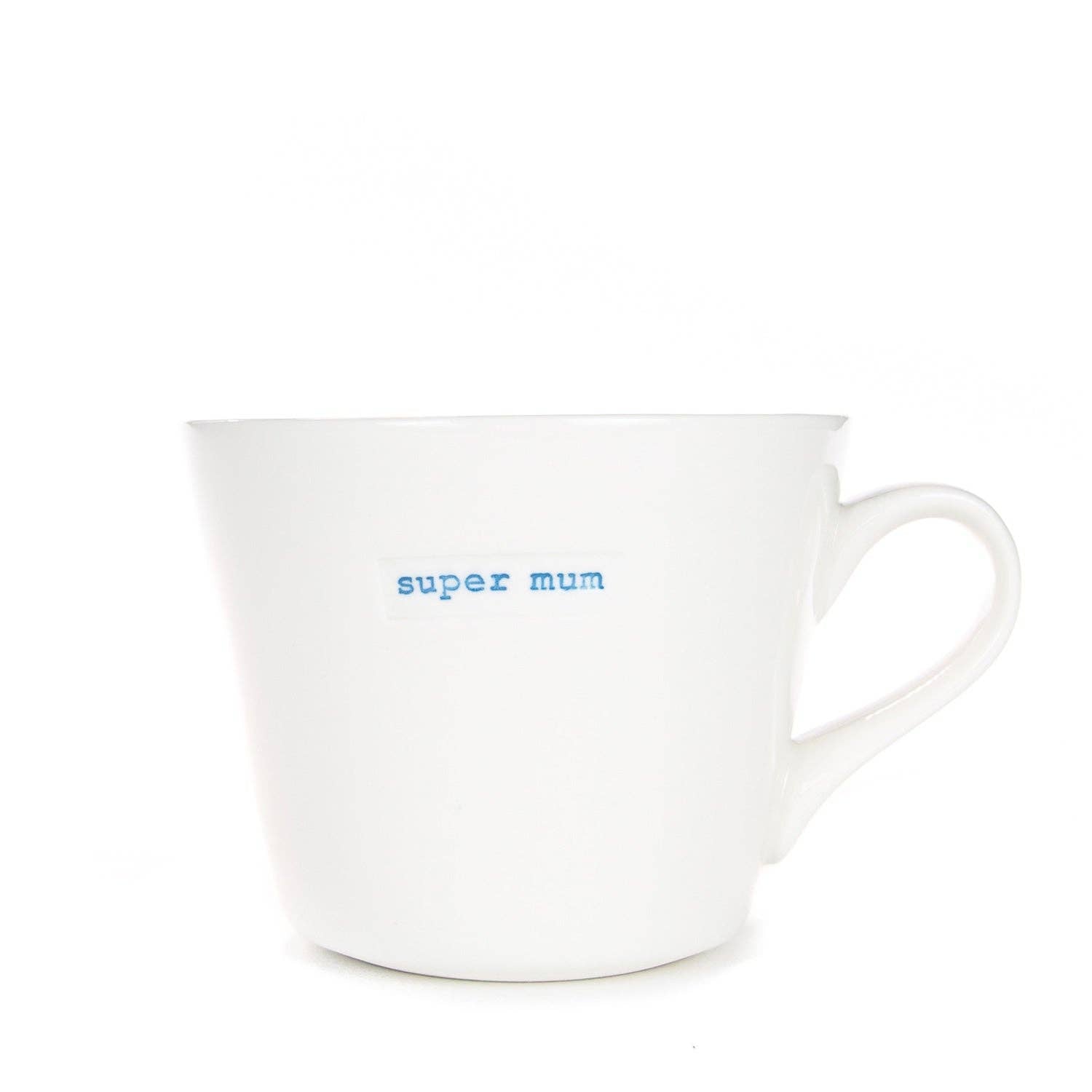 Keith Brymer Jones Mug 350ml - super mum (blue) - Simmer and Slice