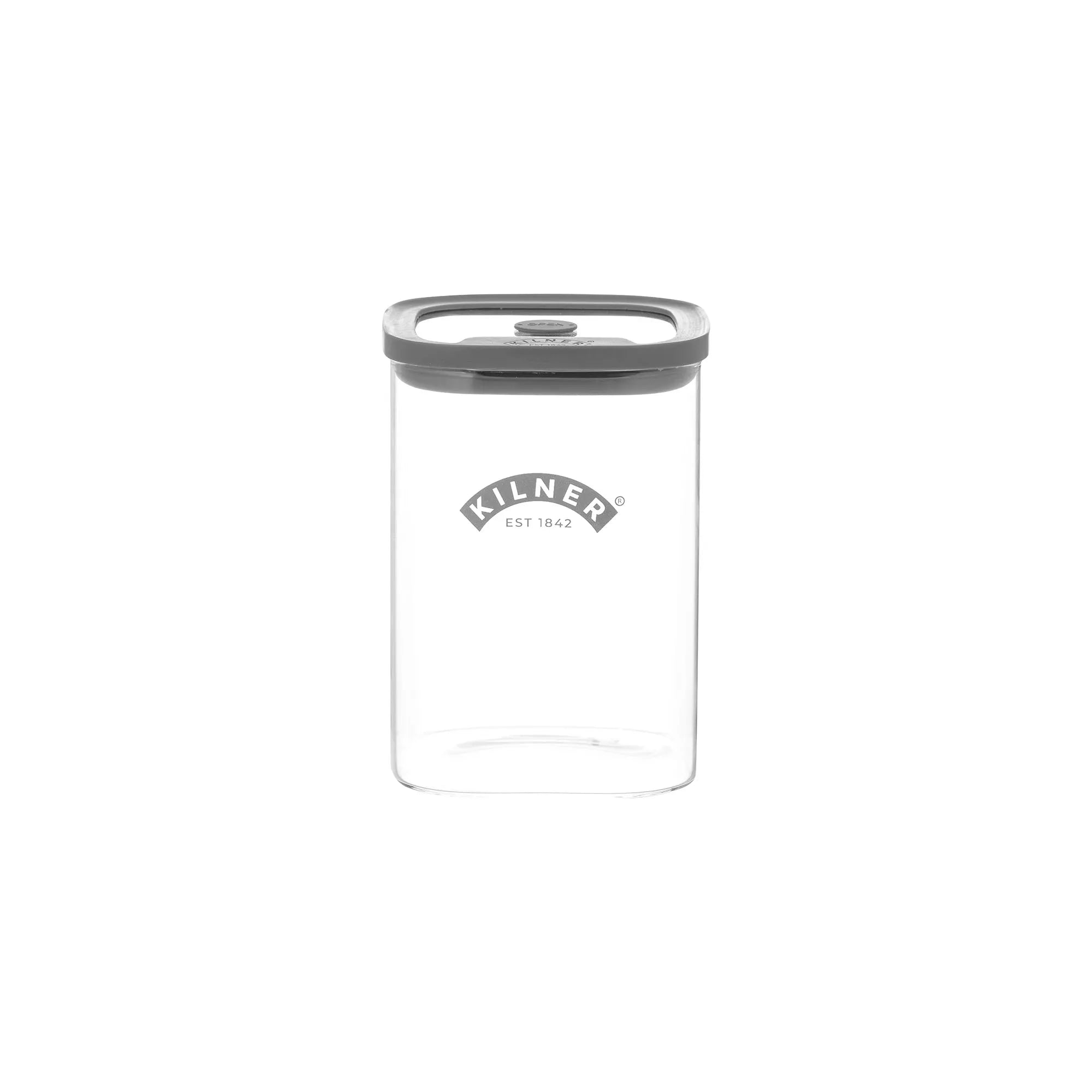 Kilner Fresh Storage Square Jar 1 Litre - Simmer and Slice