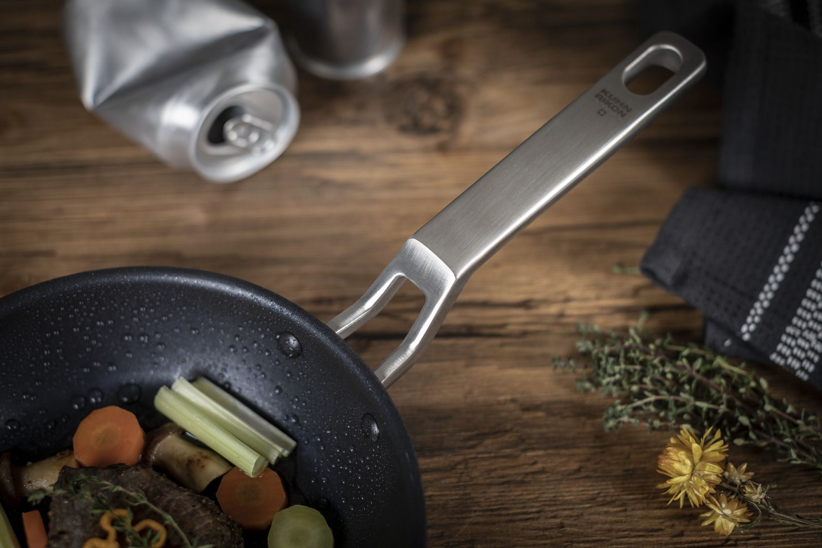 Kuhn Rikon New Life Pro Frying Pan Non - Stick 24cm - Simmer and Slice