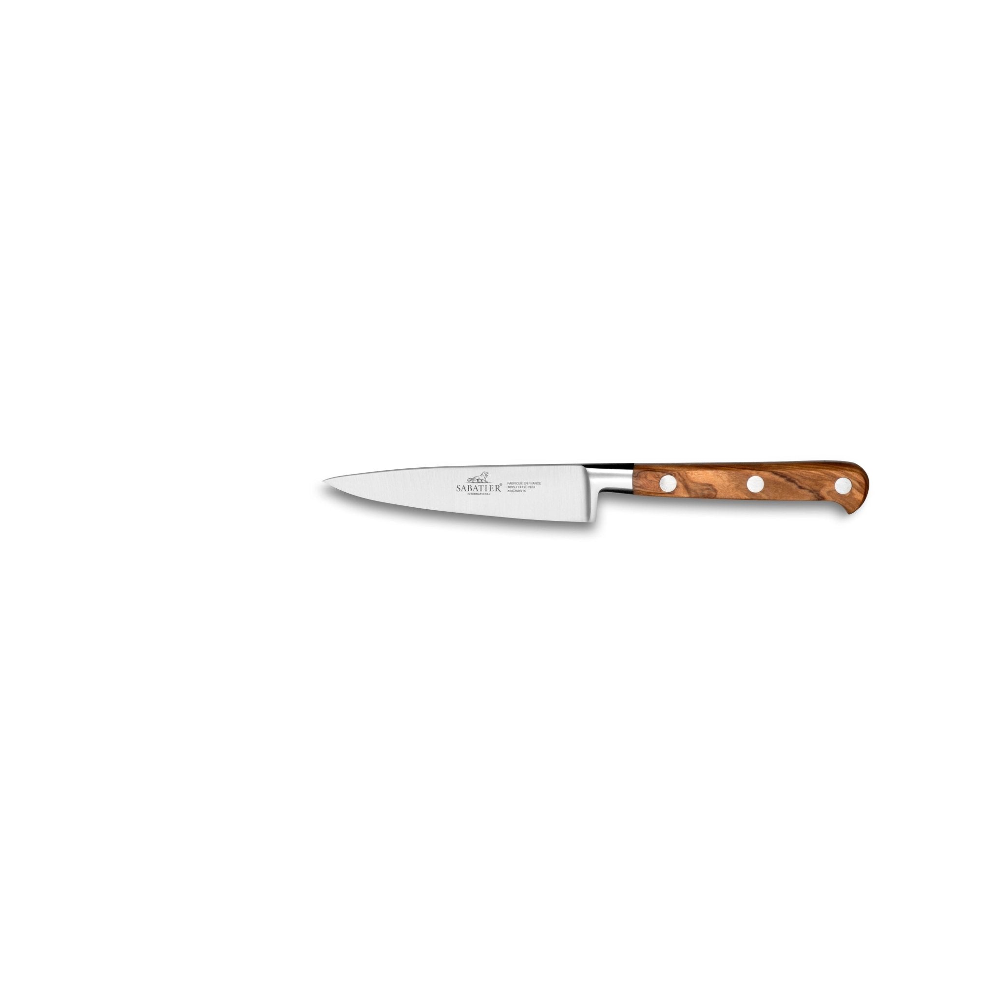Lion Sabatier 10cm Paring Knife - Provencao Olivewood - Simmer and Slice