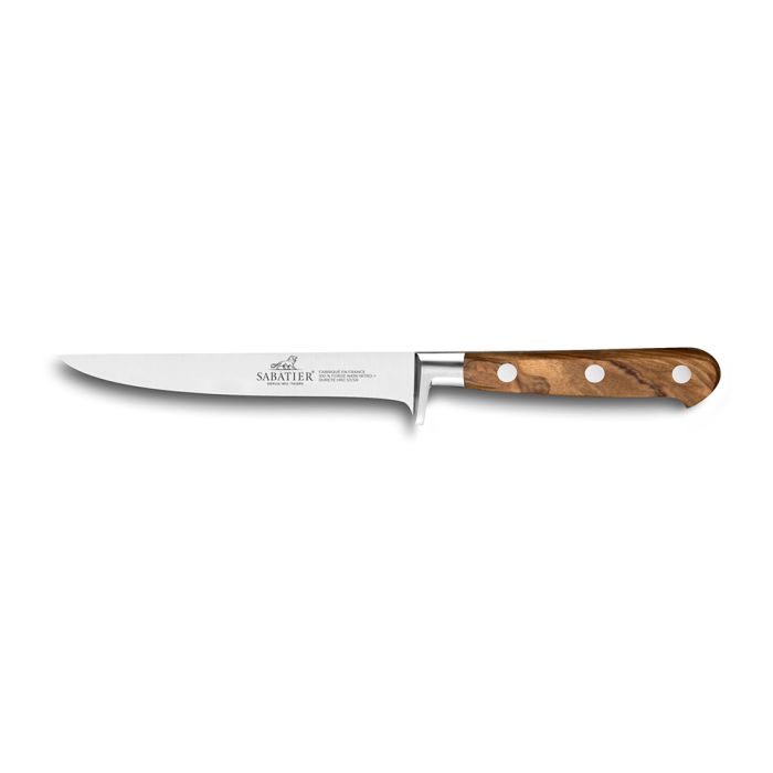 Lion Sabatier 13cm Boning Knife - Provencao Olivewood - Simmer and Slice