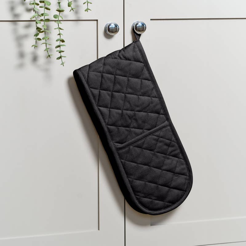 Love Colour Double Oven Glove - True Black - Simmer and Slice