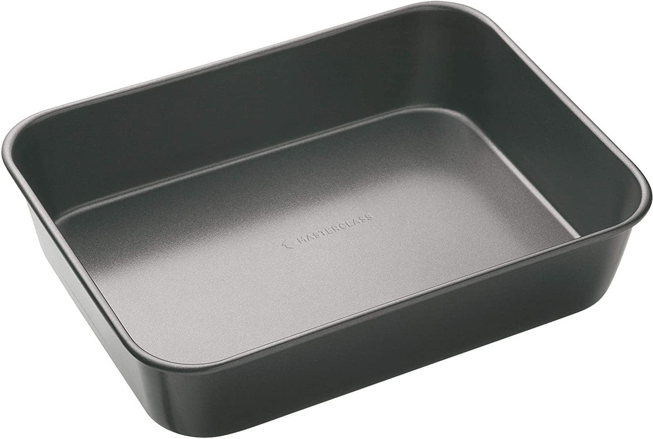 MasterClass 39 x 28 x 7 cm Non - Stick Roasting Pan - Simmer and Slice
