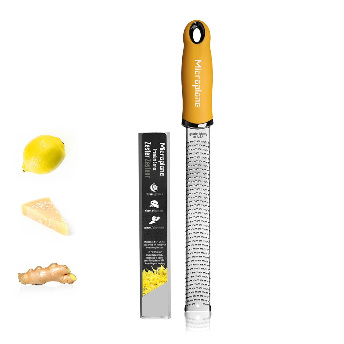 Microplane Premium Classic Zester Mustard Yellow