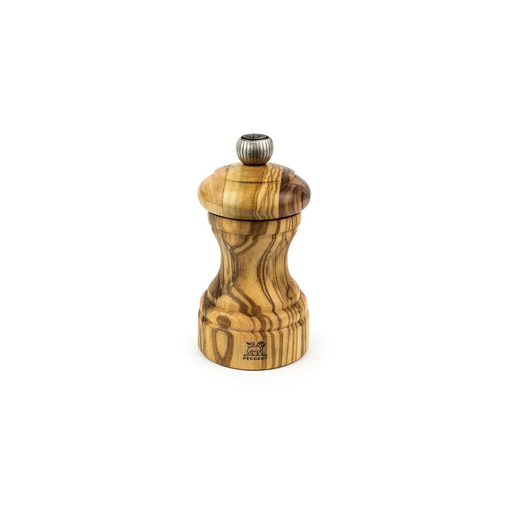 Peugeot Bistro Pepper Mill 10cm | Olive Wood - Simmer and Slice