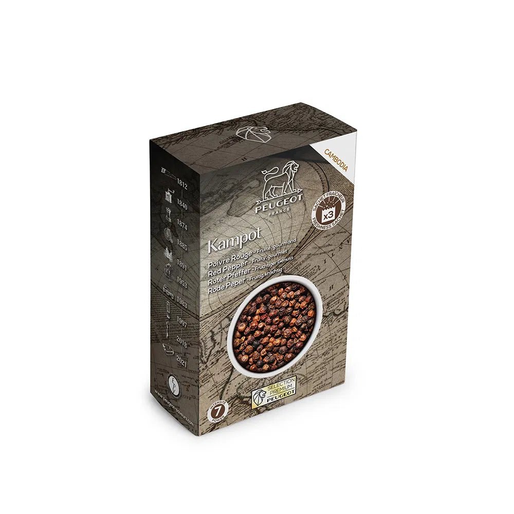 Peugeot Kampot Red Pepper 60g - Simmer and Slice