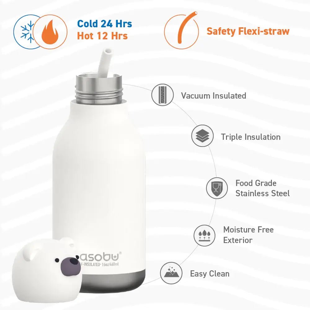 Polar Bear Bestie Bottle - Simmer and Slice