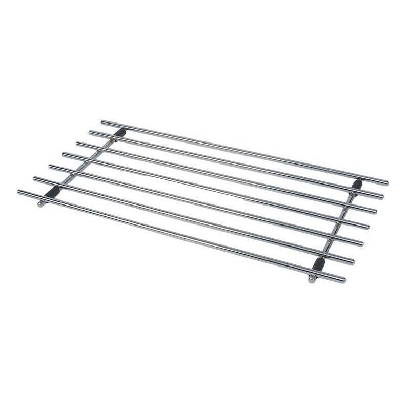 Rectangular Chrome Trivet 44 x 24cm - Simmer and Slice