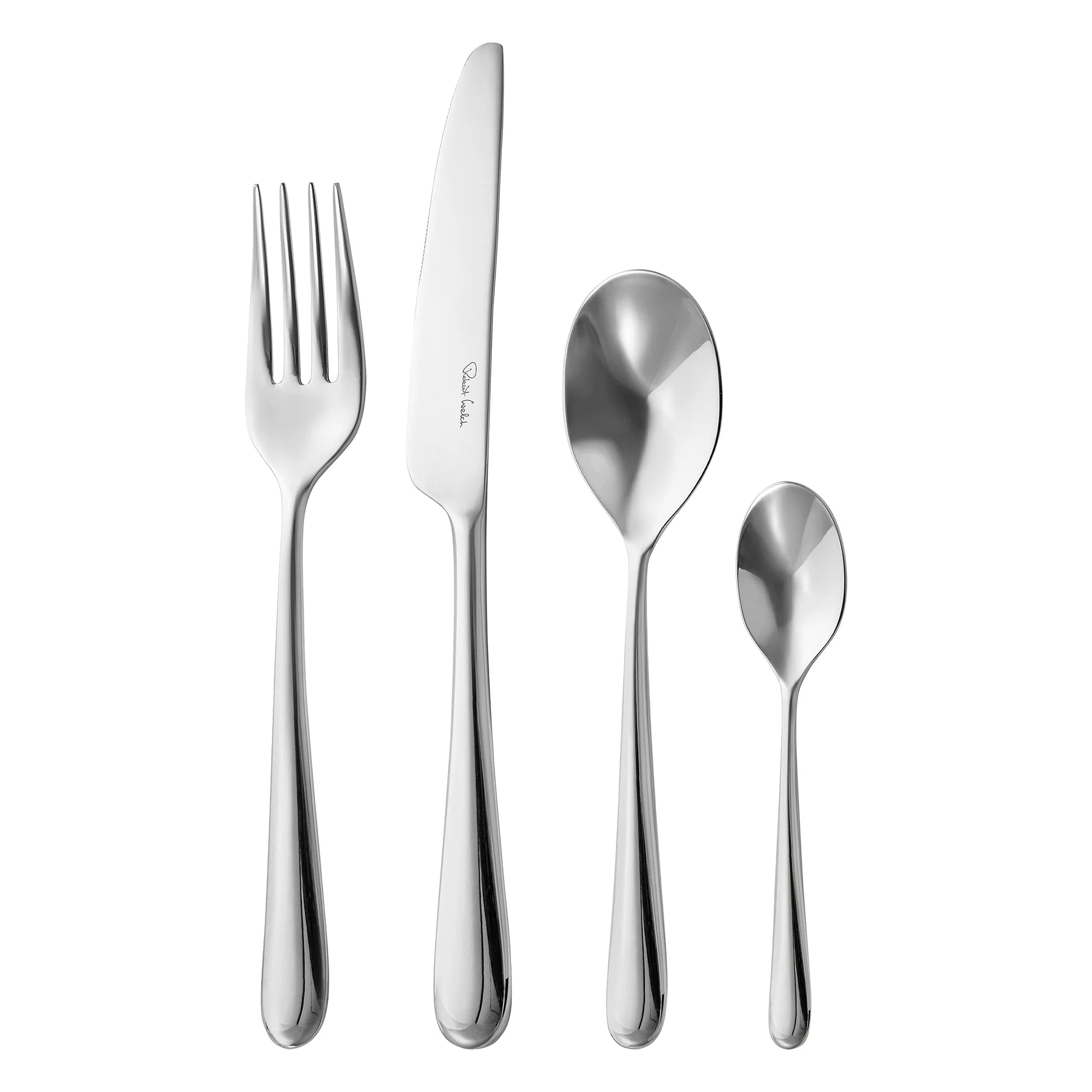 Robert Welch Kingham Bright 16 Piece Cutlery Set - Simmer and Slice