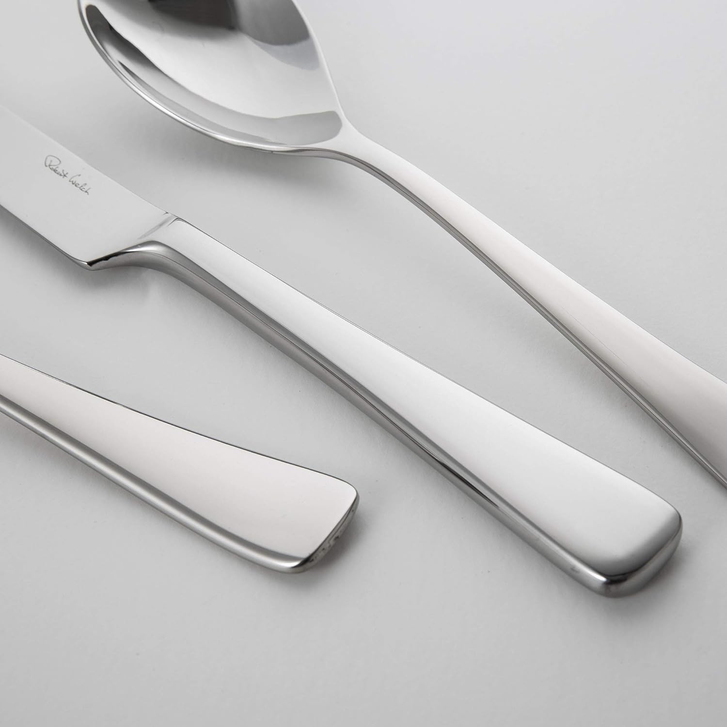 Robert Welch Malvern Bright Cutlery Set, 84 Piece for 12 People - Simmer and Slice