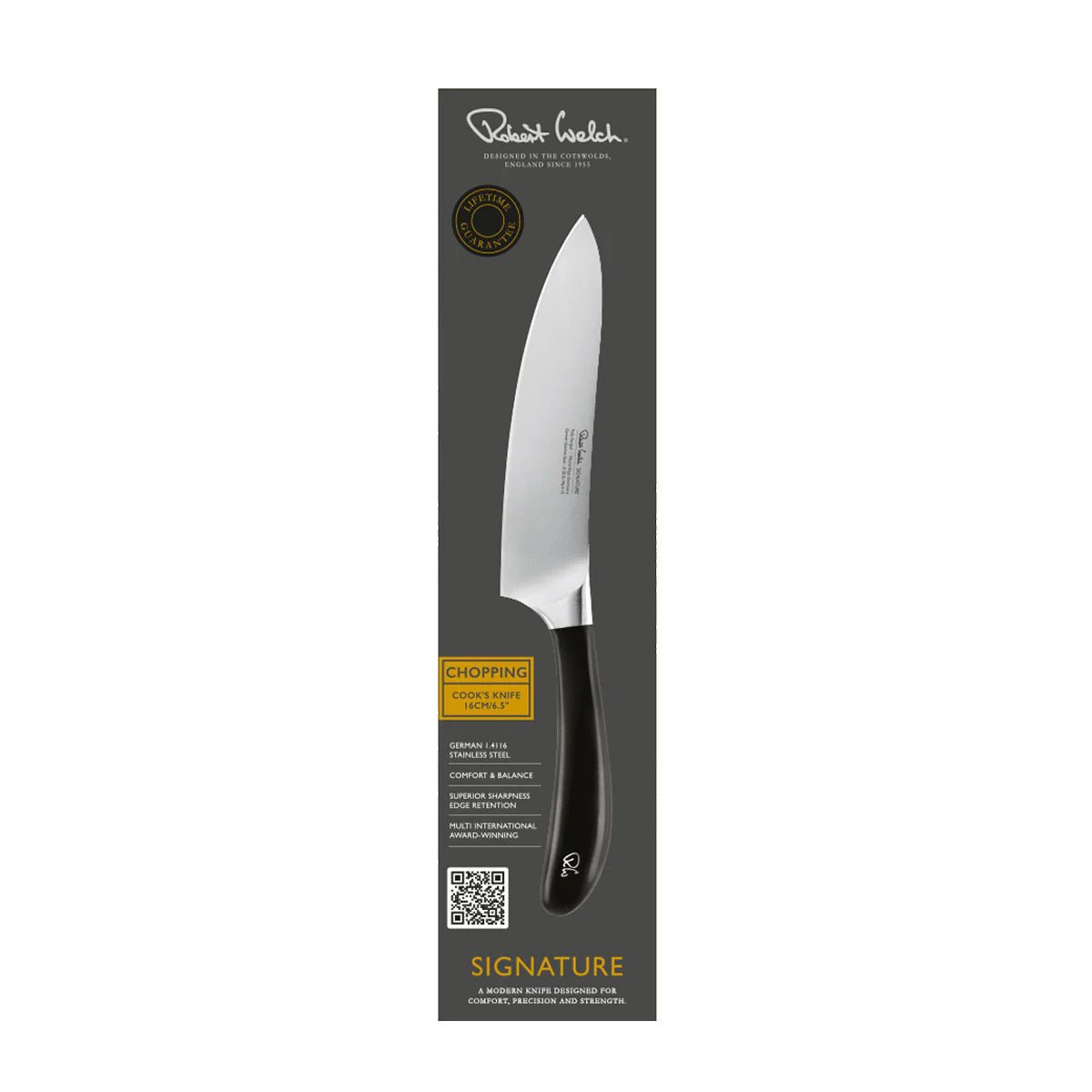 Robert Welch Signature Cooks Knife 16cm - Simmer and Slice
