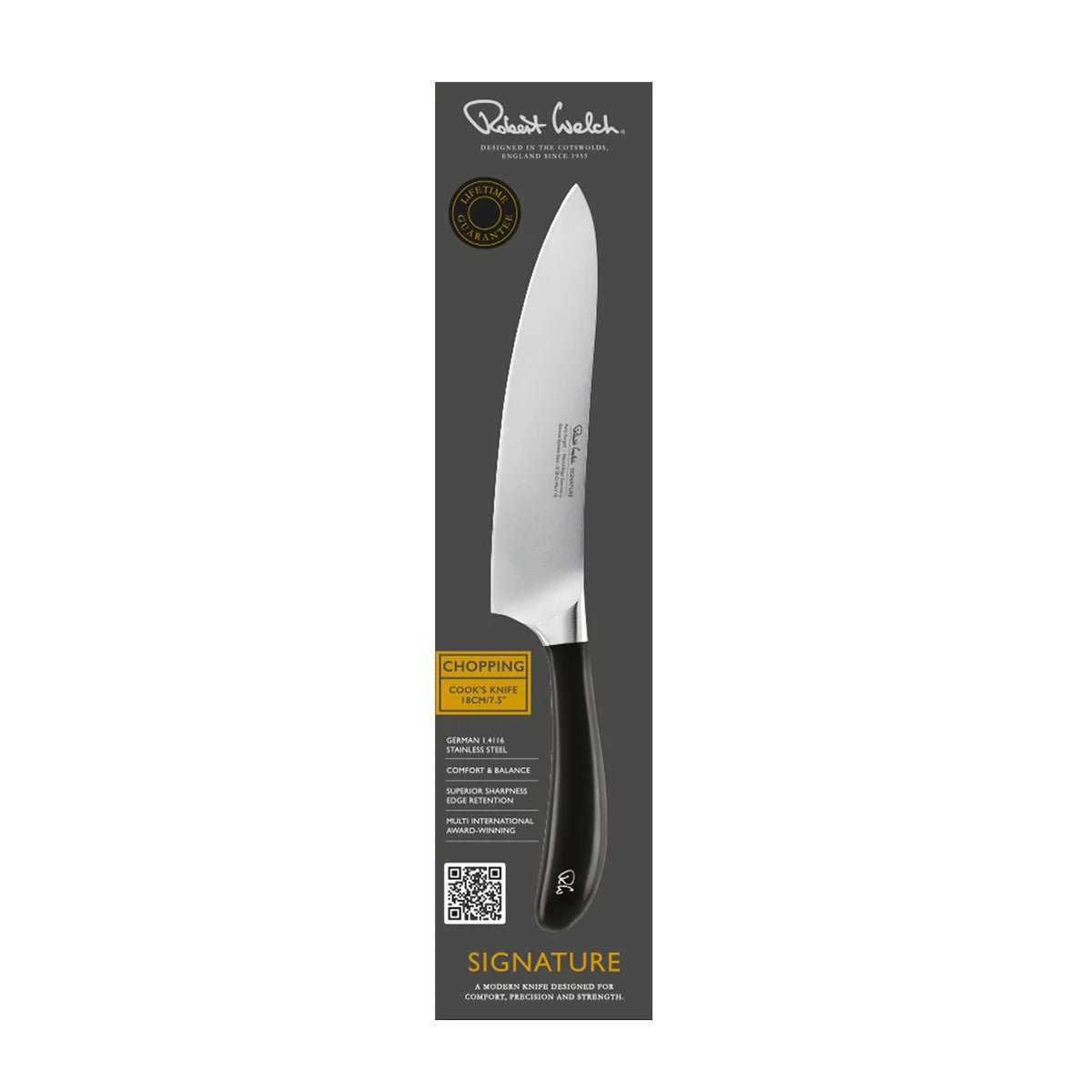 Robert Welch Signature Cooks Knife 18cm - Simmer and Slice