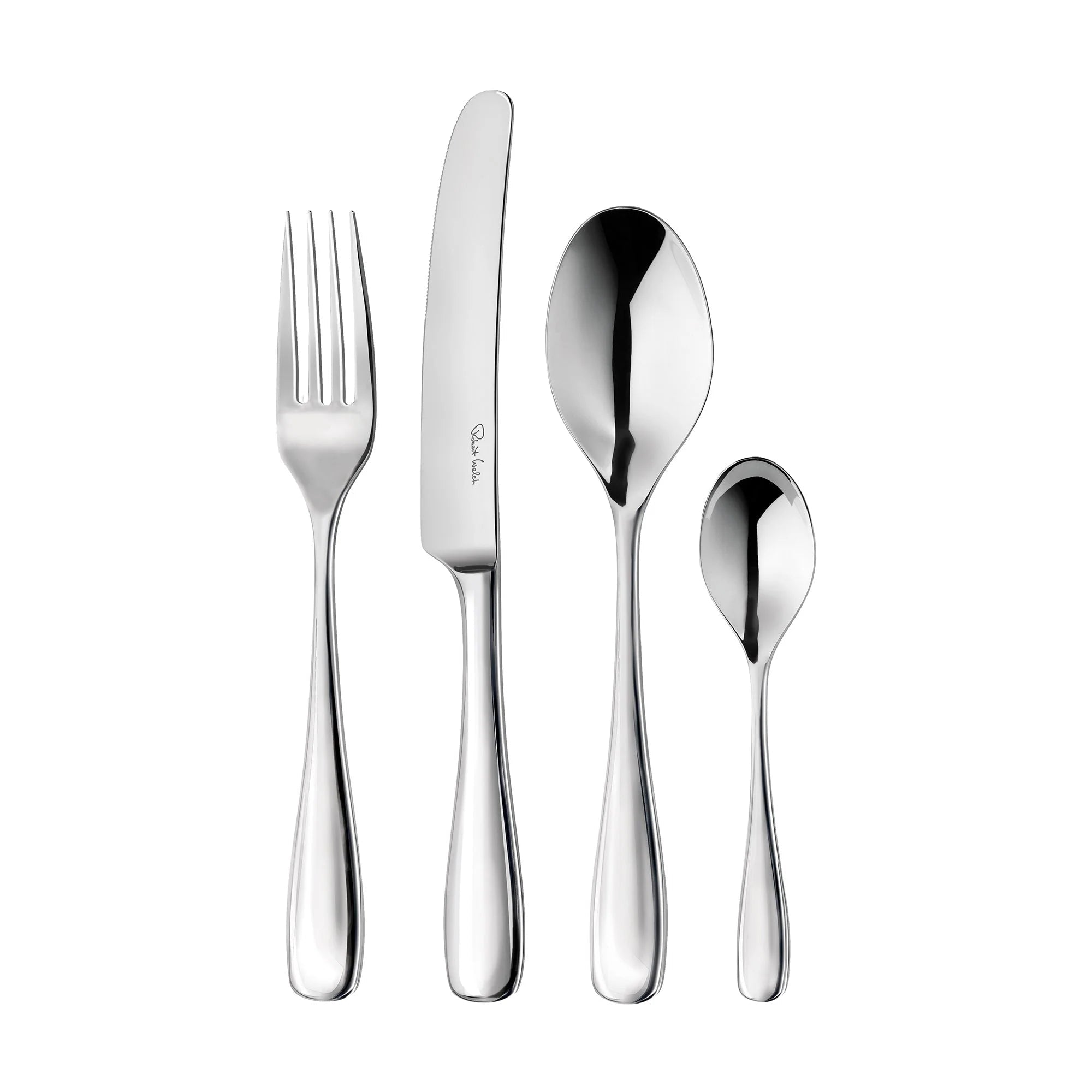 Robert Welch Warwick Bright Cutlery Set, 24 Piece For 6 People - Simmer and Slice