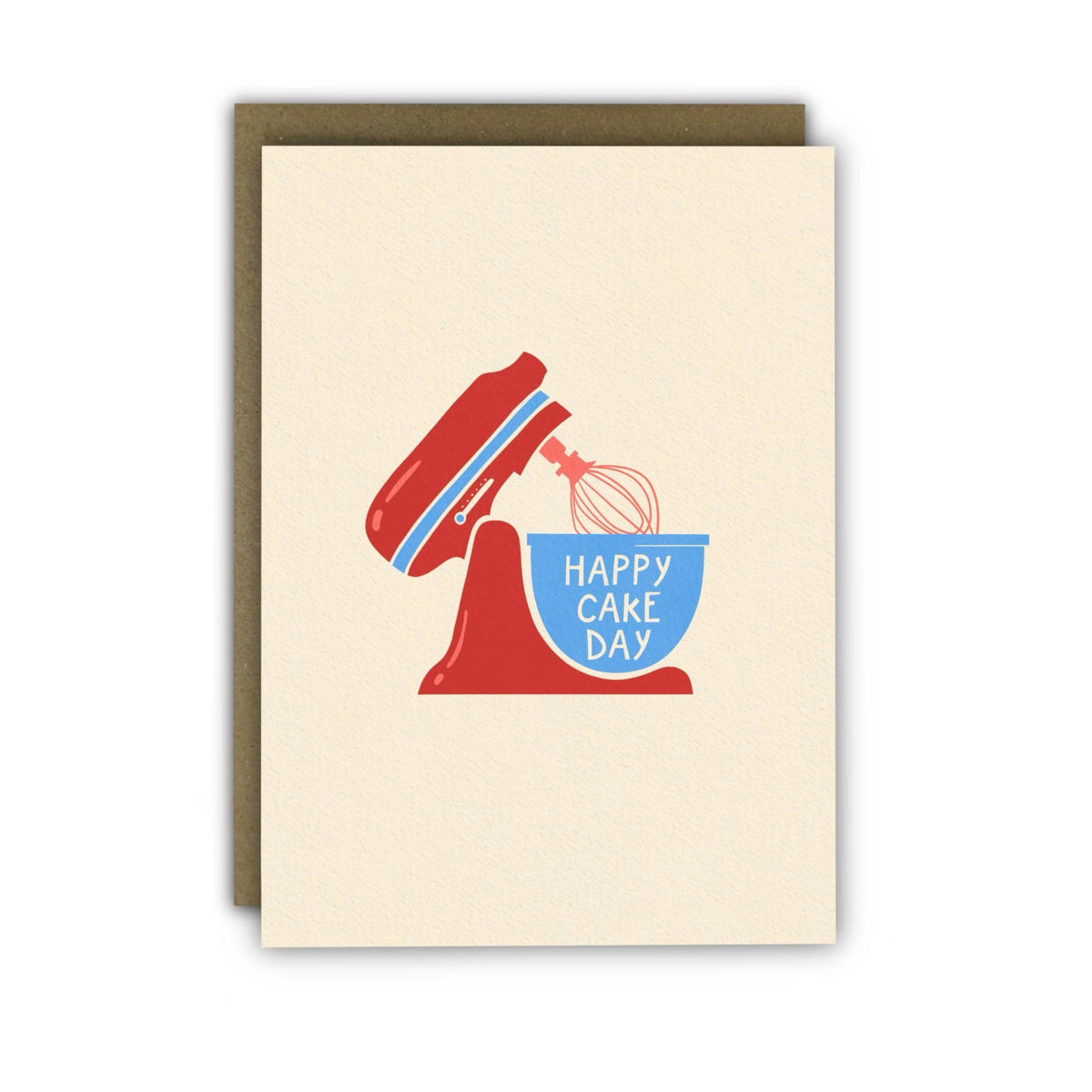 Running With Scissors Funny Birthday Card - Happy Cake Day KitchenAid Mixer - Simmer and Slice