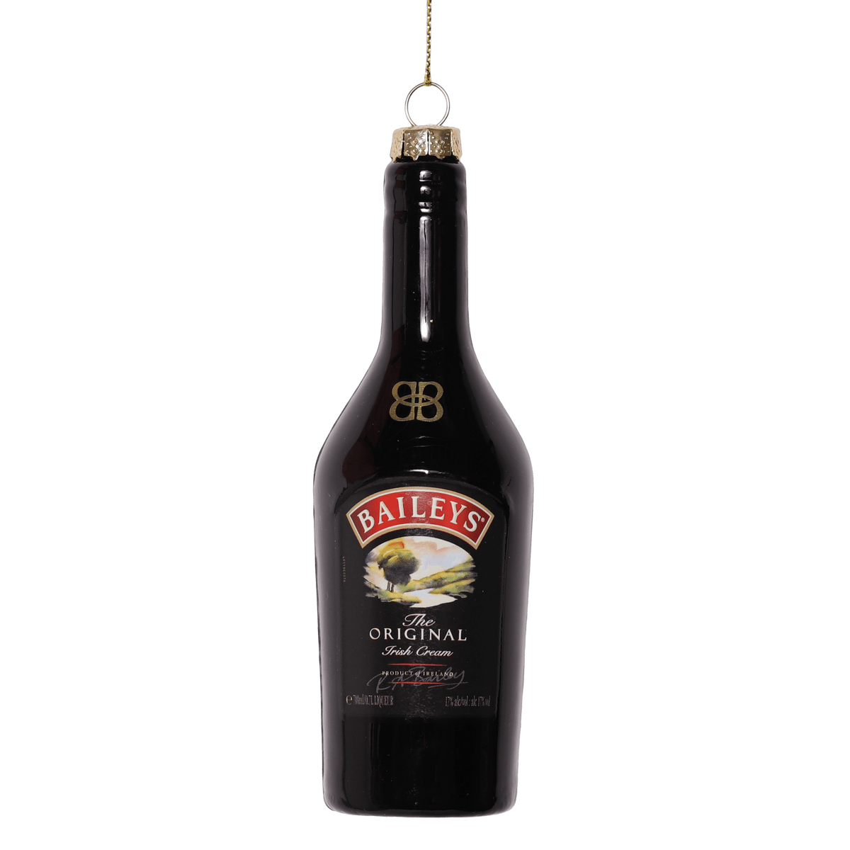 Studio THIE Baileys Irish Cream Glass Christmas Decoration 12cm - Simmer and Slice