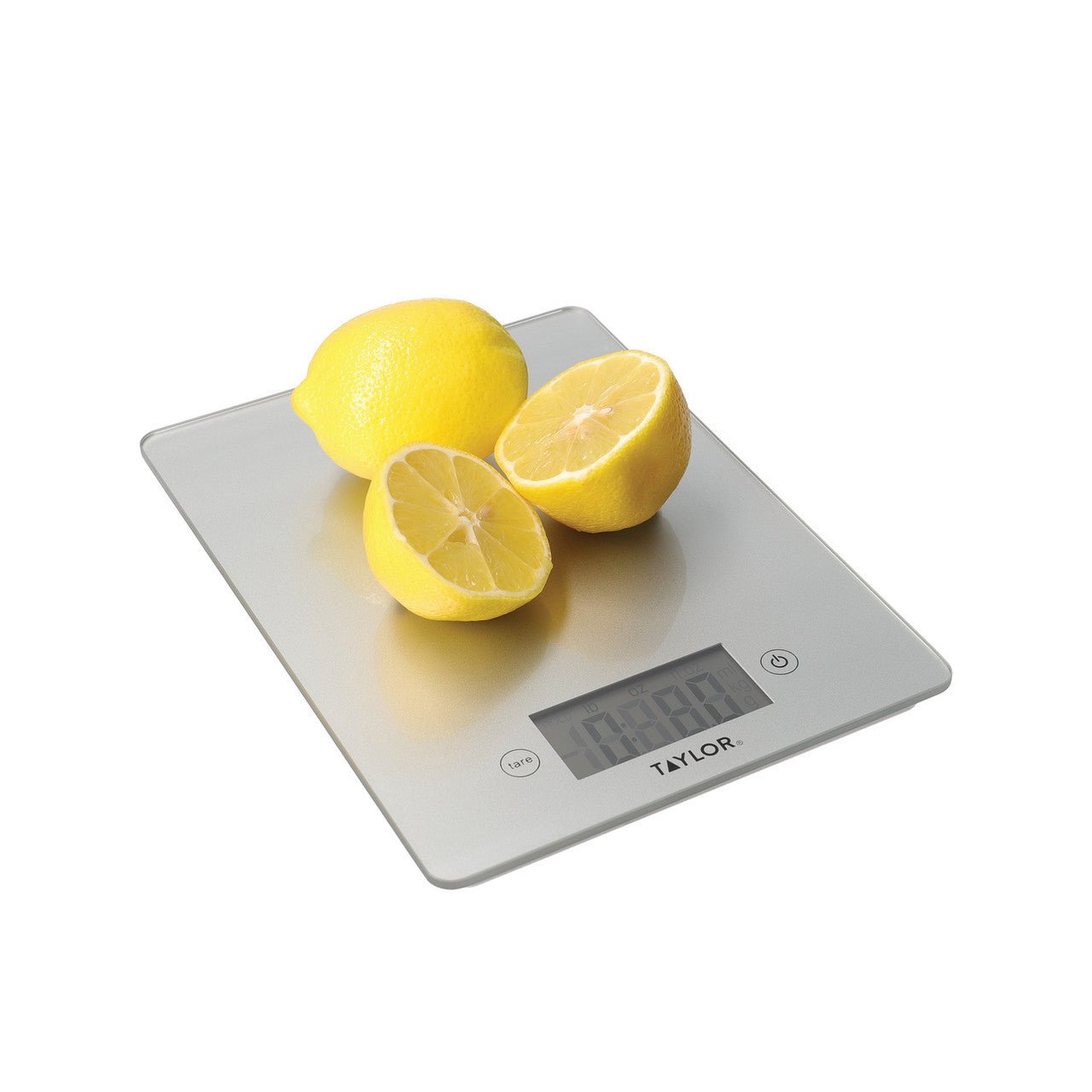 Taylor Pro Glass Digital 5Kg Kitchen Scales - Silver - Simmer and Slice