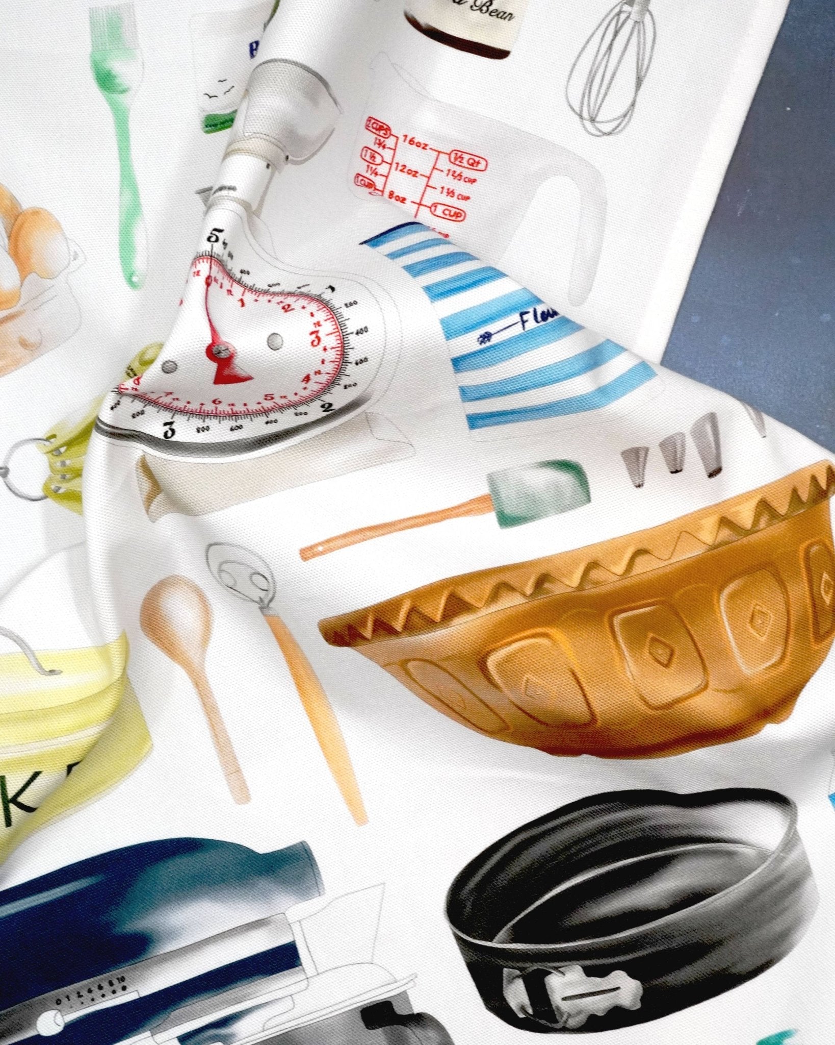 Time to Bake Tea Towel - British Made - Baking - Cotton - Simmer and Slice