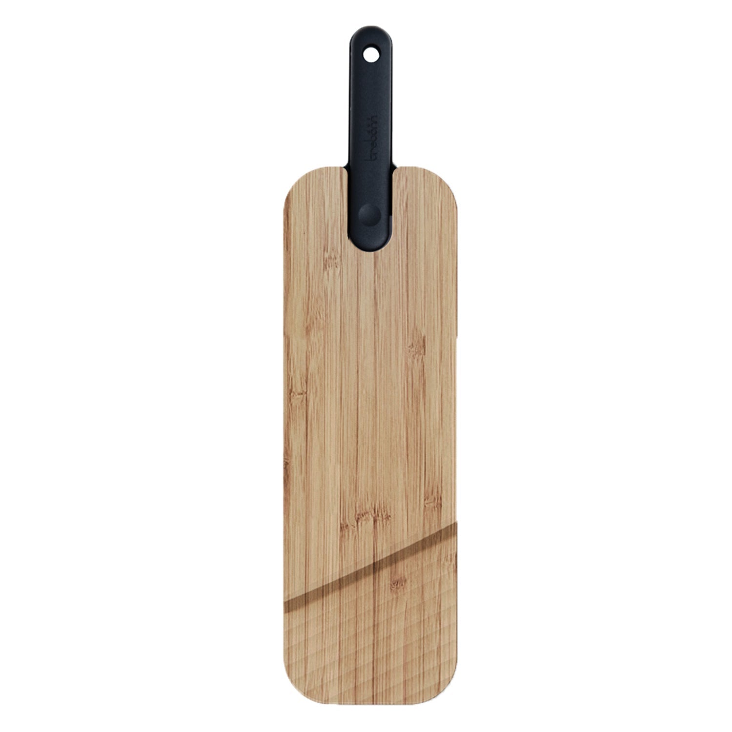 Trebonn Artu Cutting Board With Salami Knife 18cm (Black Edition) - Simmer and Slice