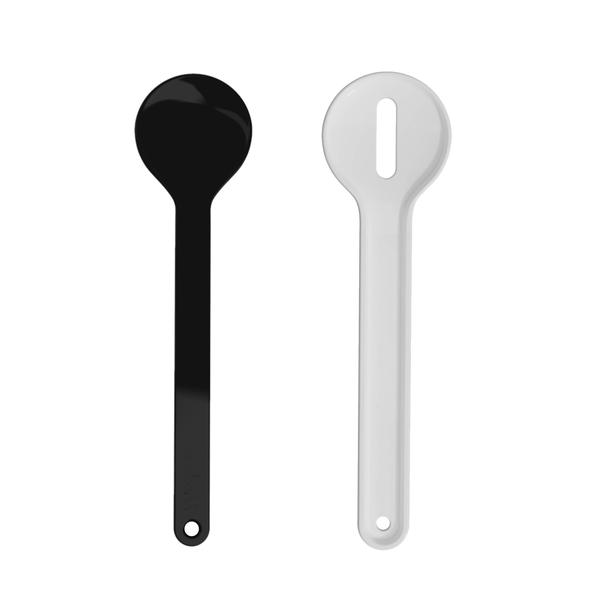 Trebonn Nest & Serve Spoon Set - Black/White - Simmer and Slice