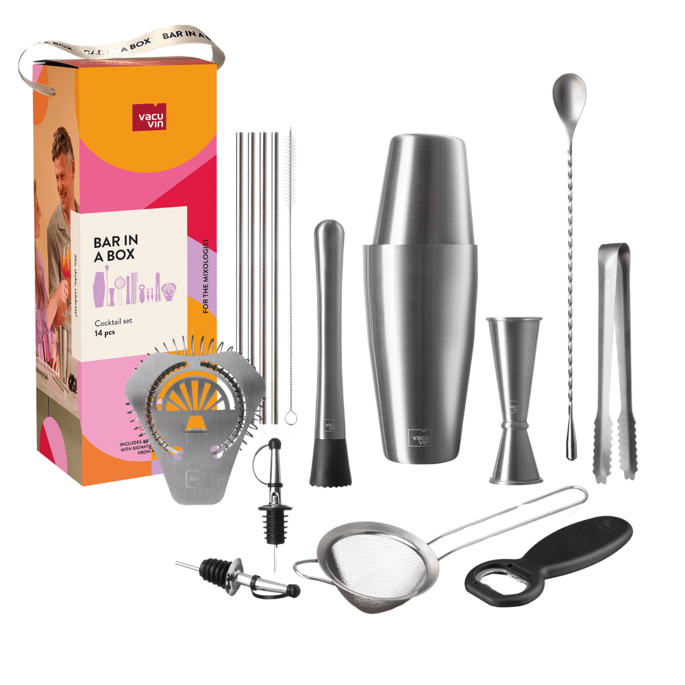 Vacu Vin Bar in a Box - 14pc Cocktail Set - Simmer and Slice