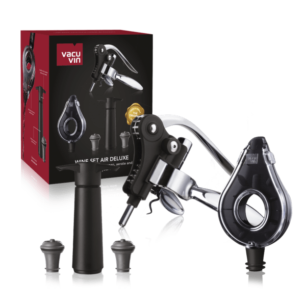 Vacu Vin New Wine Set Air Deluxe - Set of 5 - Simmer and Slice