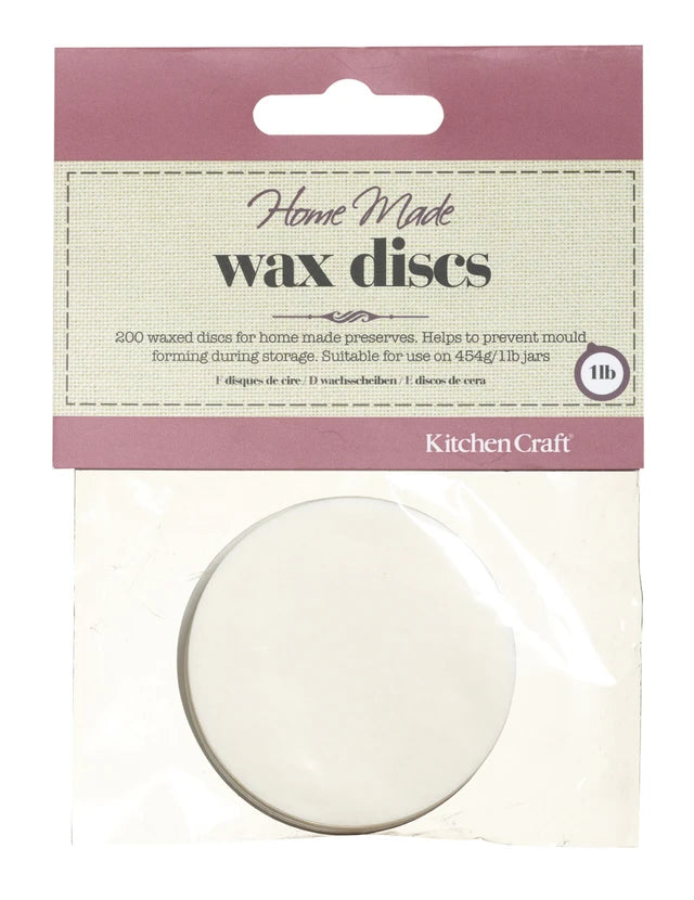Home Made Waxed Preserve Jar Discs for 454g Jars Pack of 200