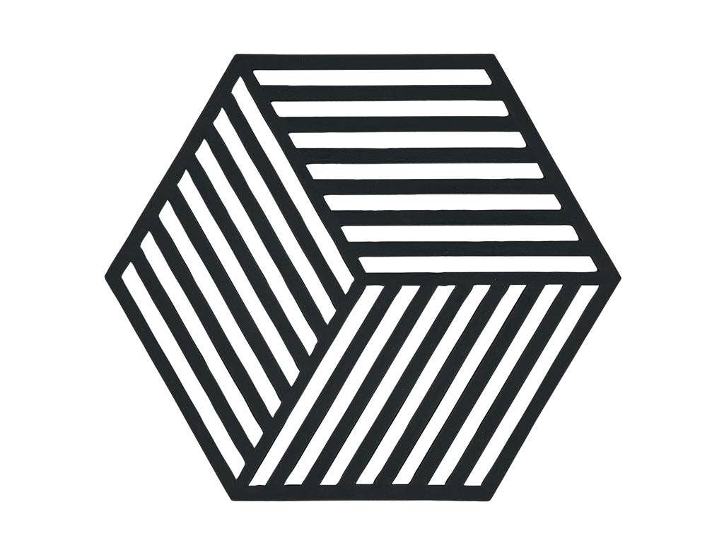 Zone Denmark - Trivet Hexagon Black - Simmer and Slice