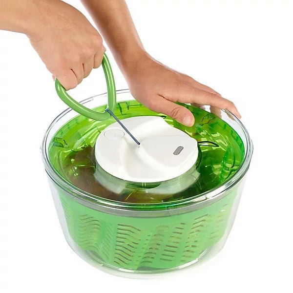 Zyliss Easy Spin 2 Salad Spinner Large Green - Simmer and Slice