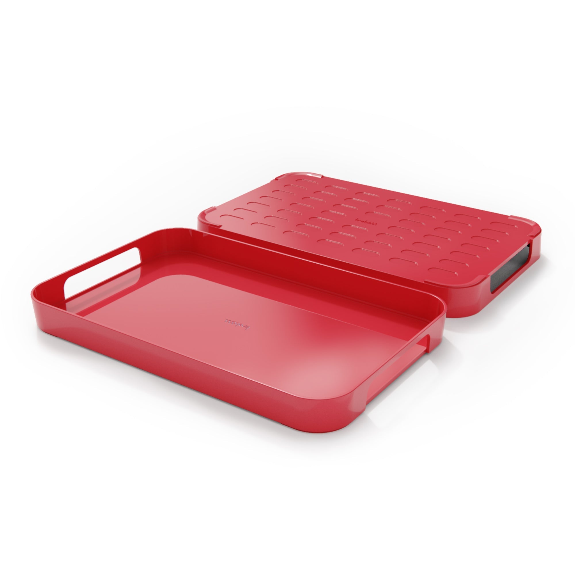 Red orders Serving Tray