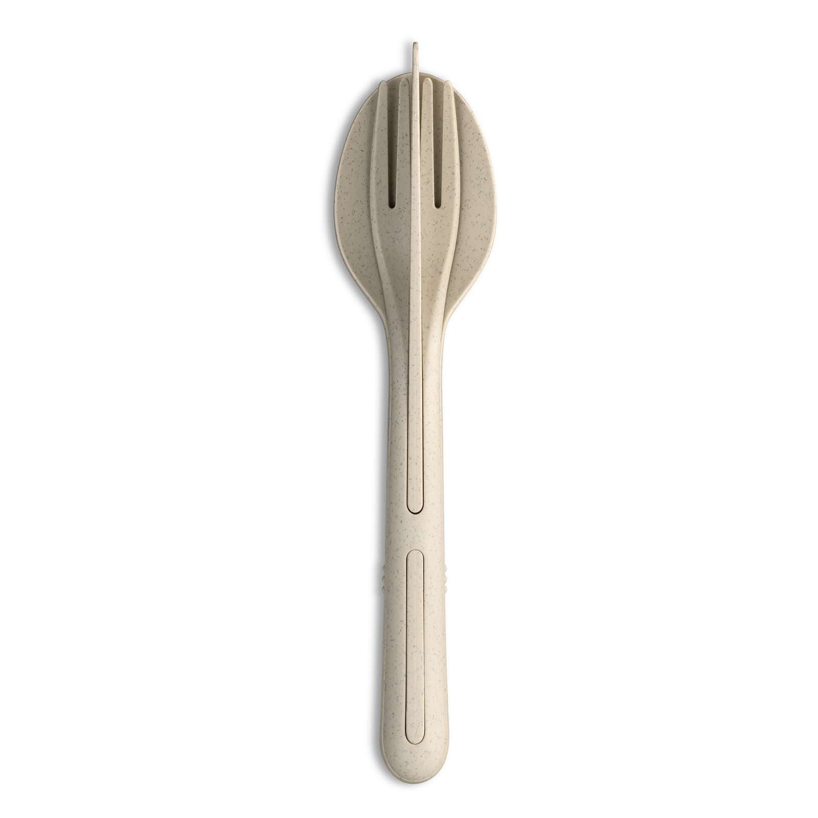 Koziol Klikk Cutlery Set 3 Pieces - Nature Desert Sand