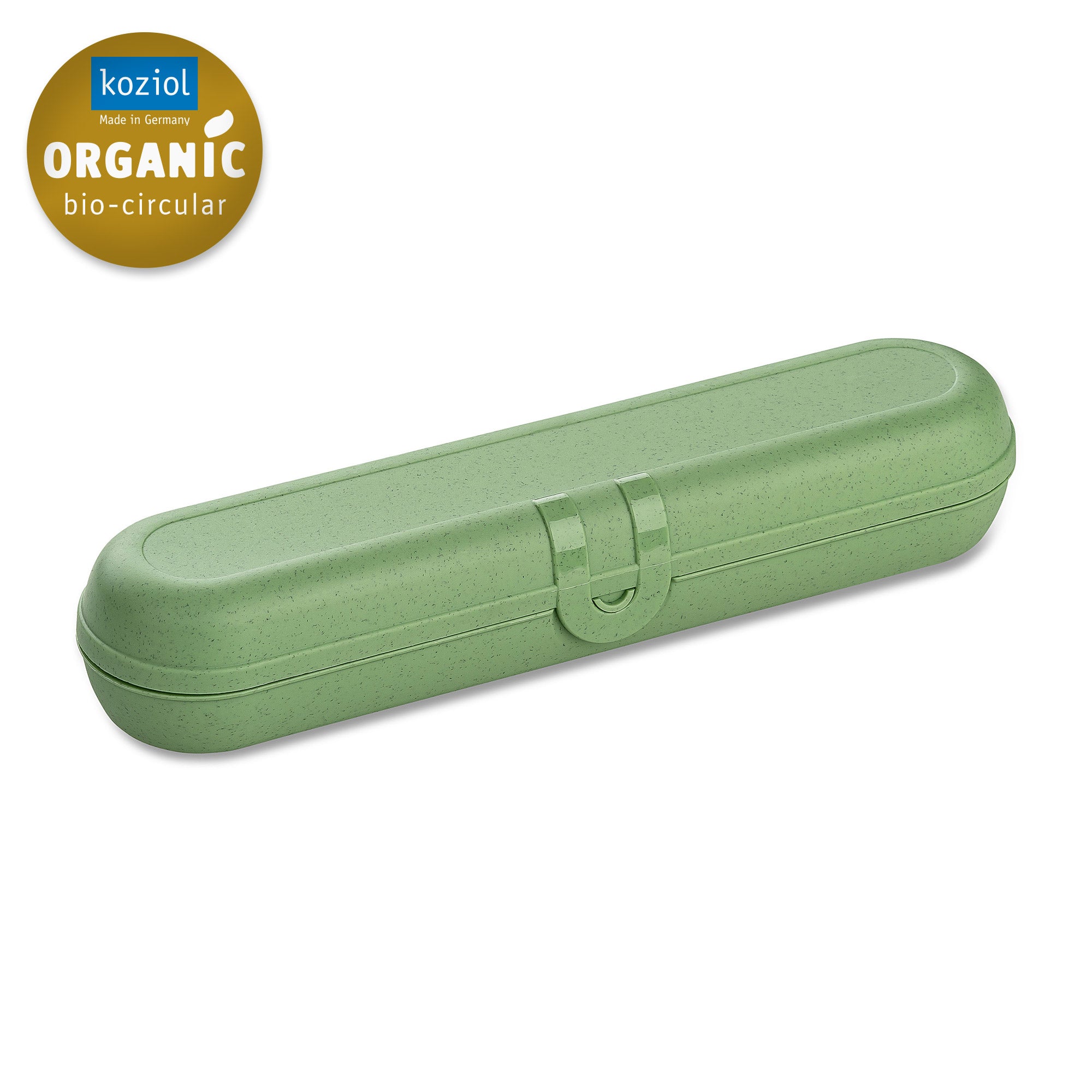 Koziol Klikk Etui Cutlery Case - Nature Leaf Green
