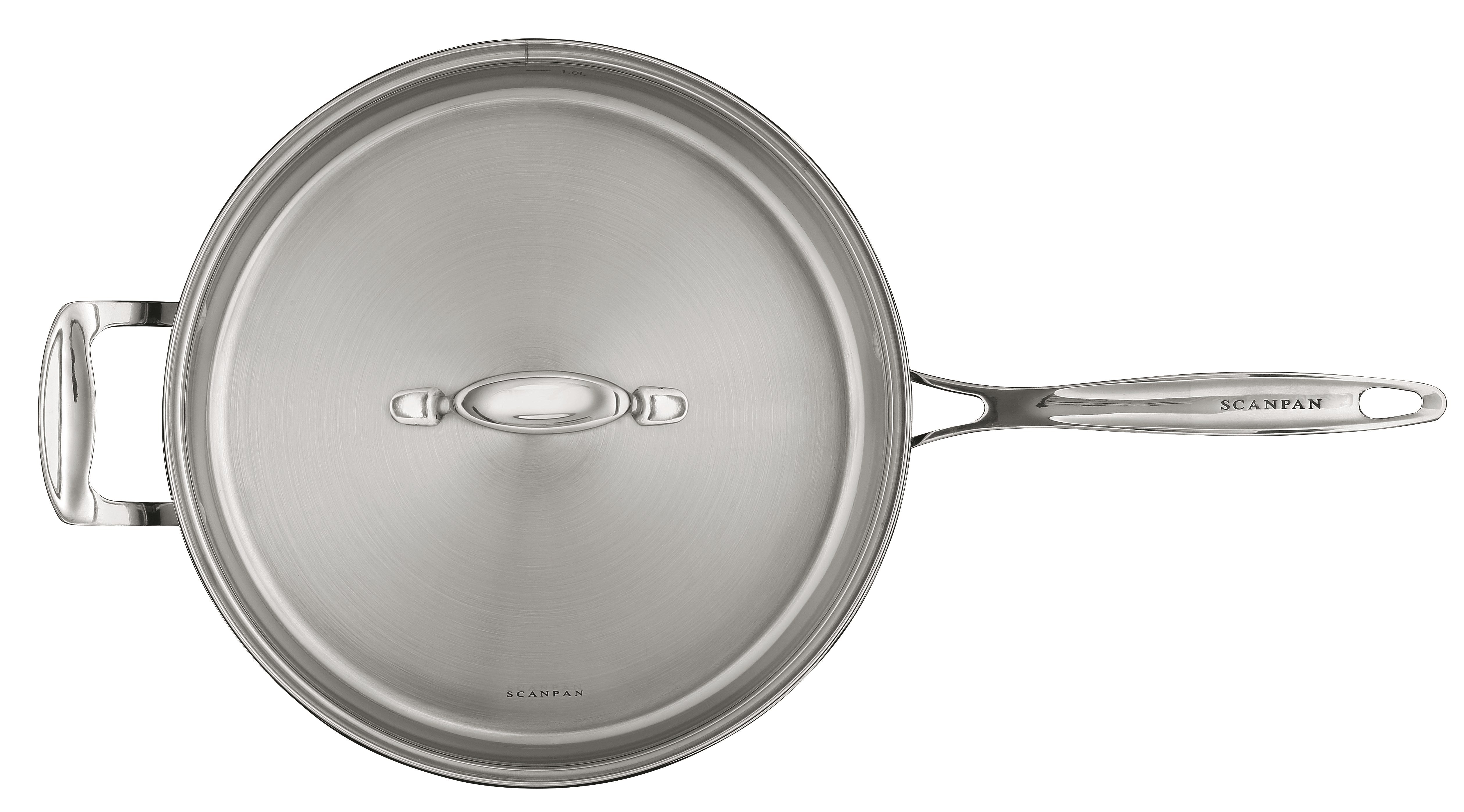 SCANPAN Impact Saute Pan With Lid 28cm