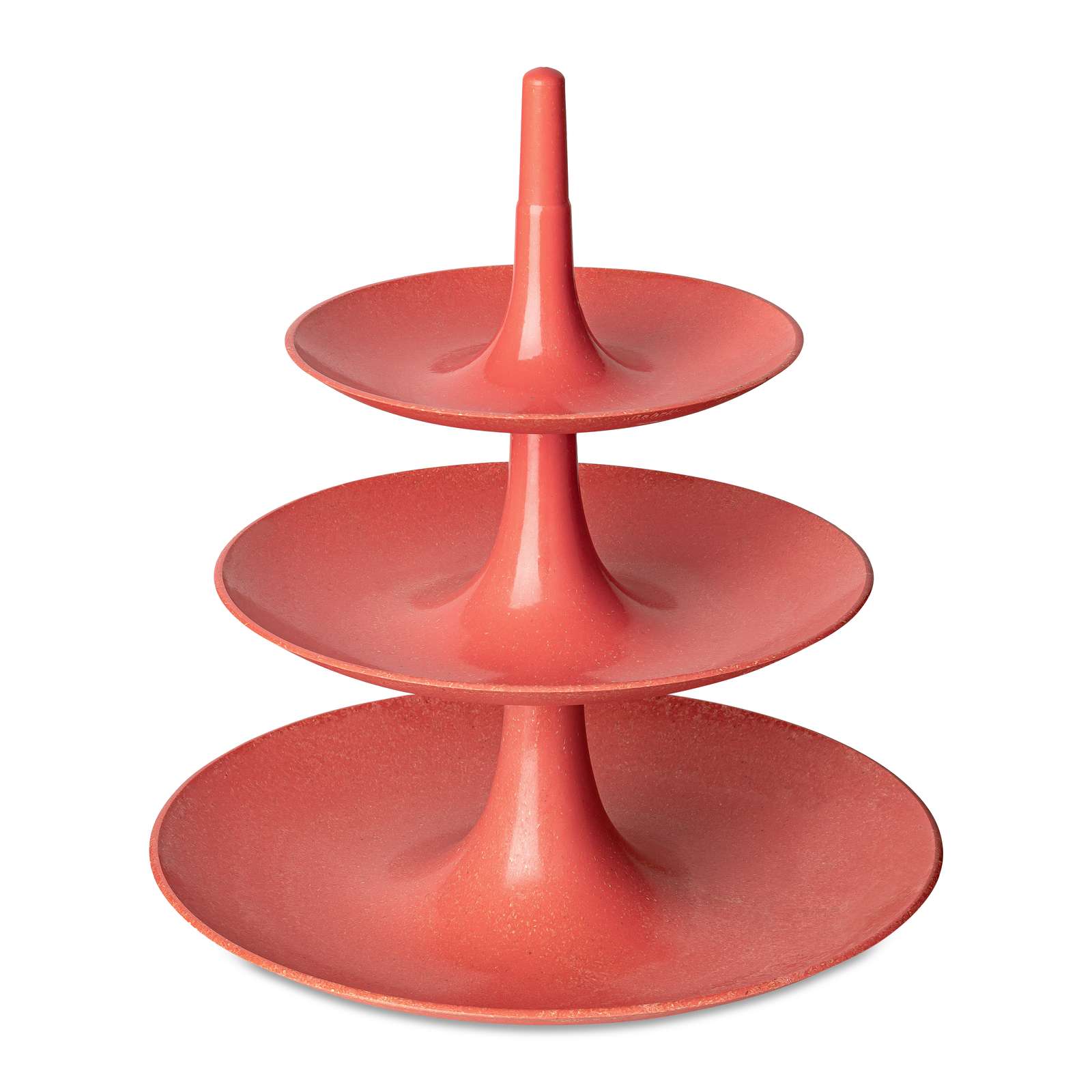 Koziol BABELL L Cake Stand Nature Coral