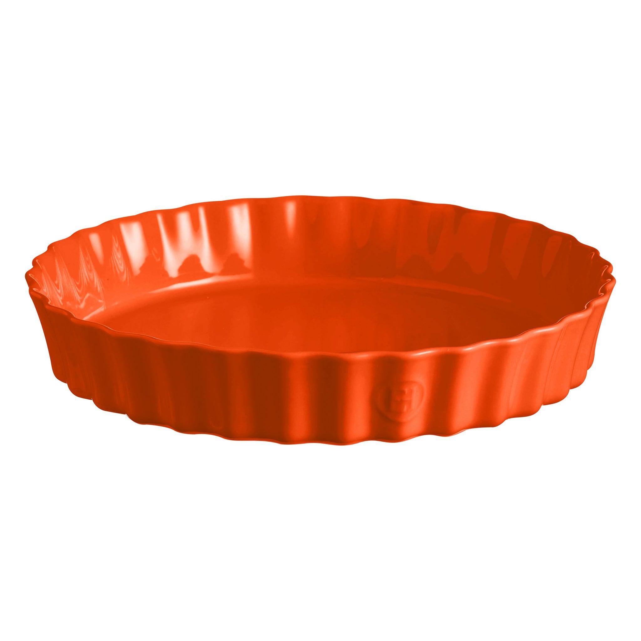 Emile Henry Deep Flan Dish in Toscane 28cm
