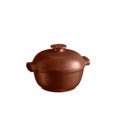 Emile Henry Delight Round Casserole 2L - Sienna