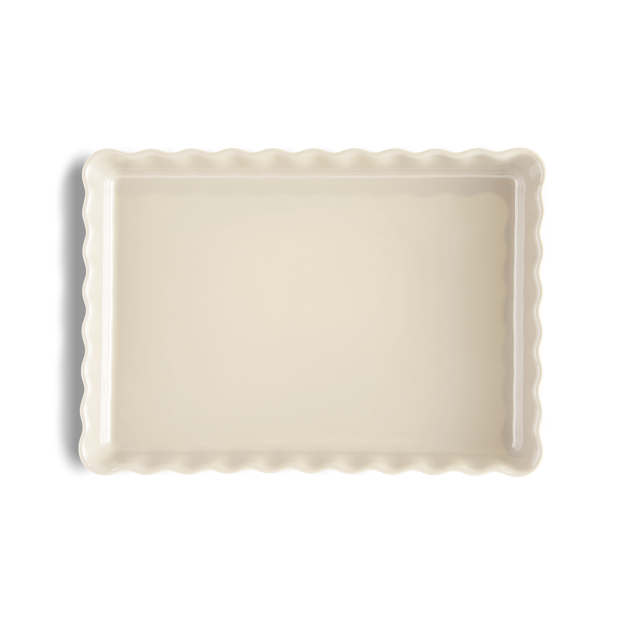 Emile Henry Deep Rectangular Tart Dish Clay