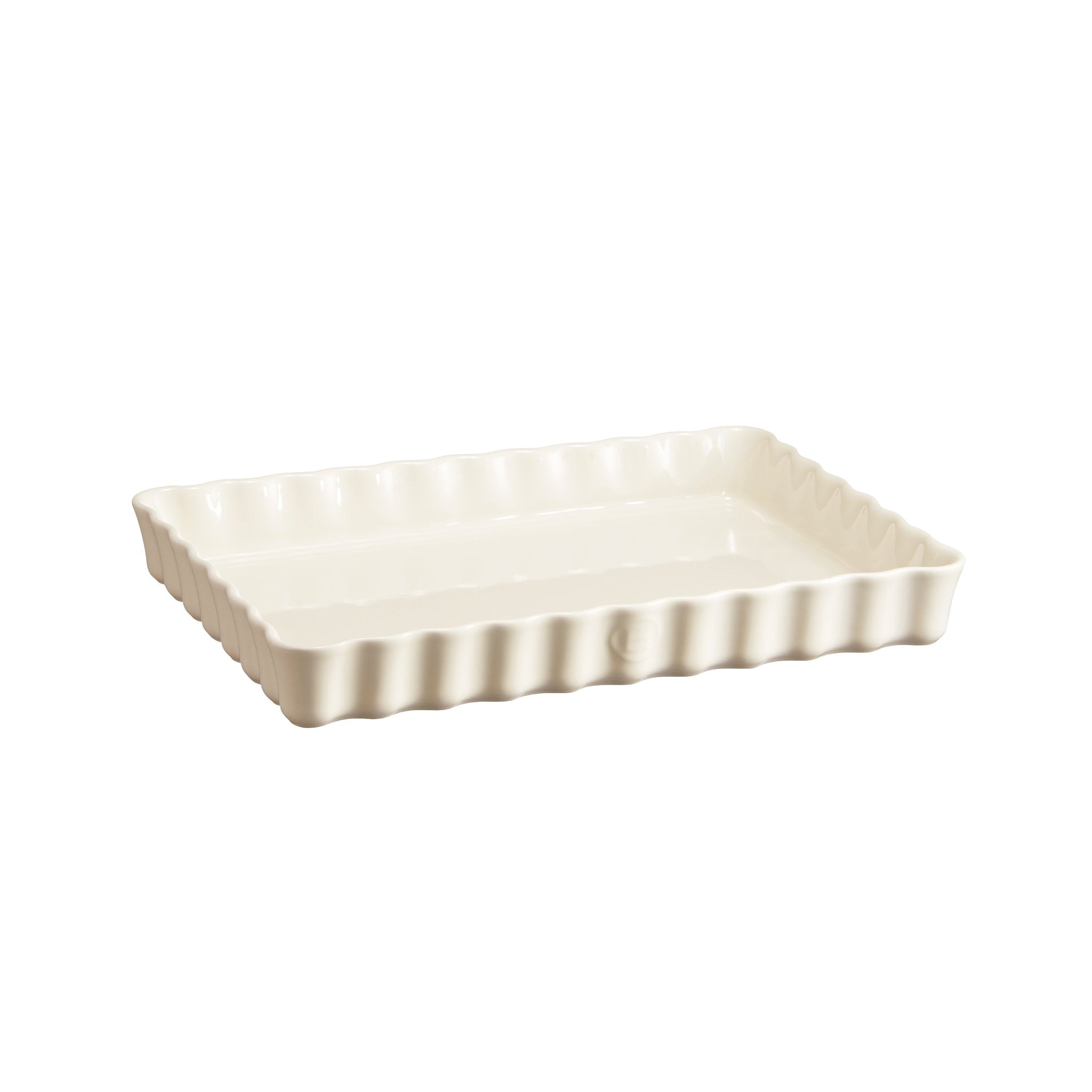 Emile Henry Deep Rectangular Tart Dish Clay