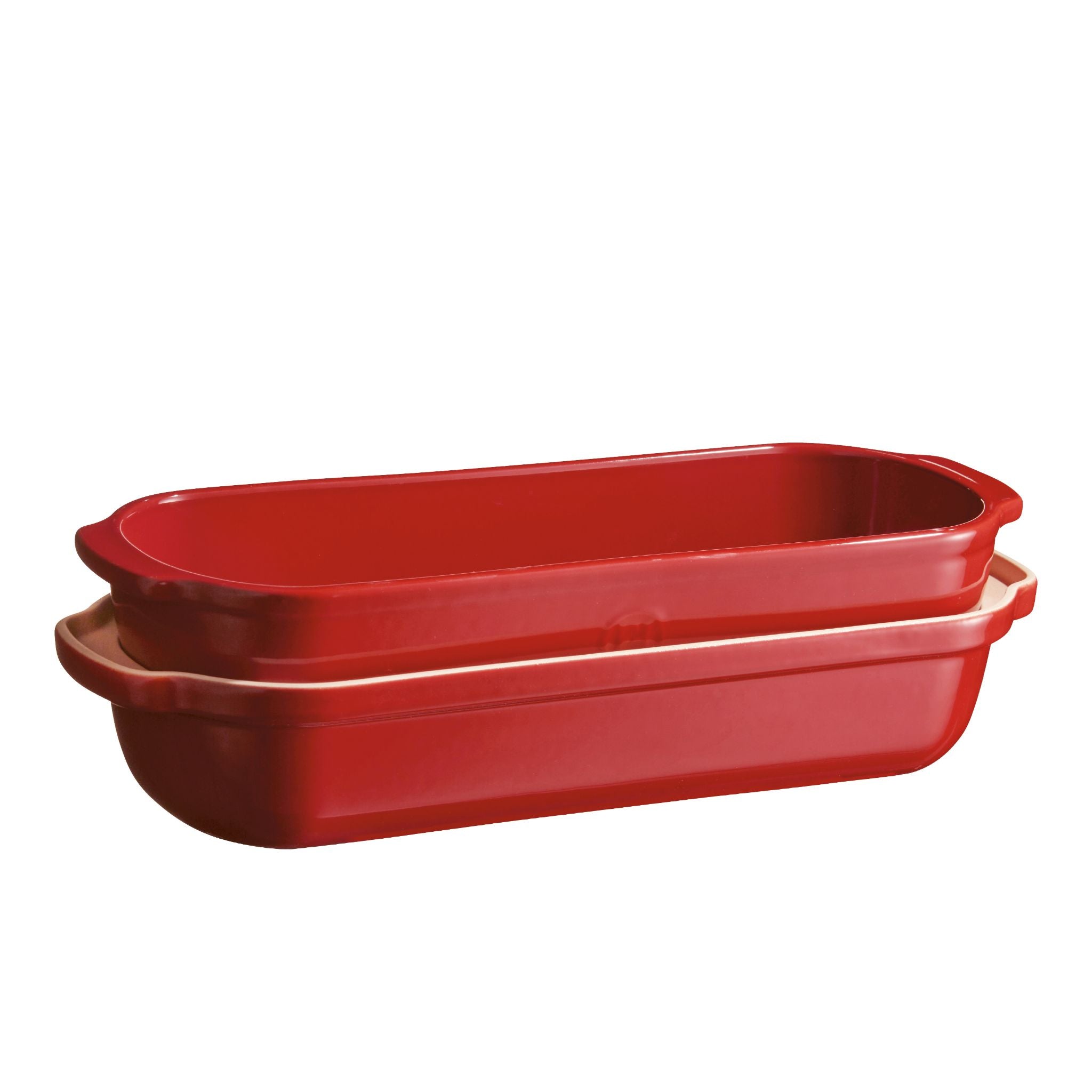 Emile Henry Large Bread Loaf Baker Burgundy 39cm x 16.5cm