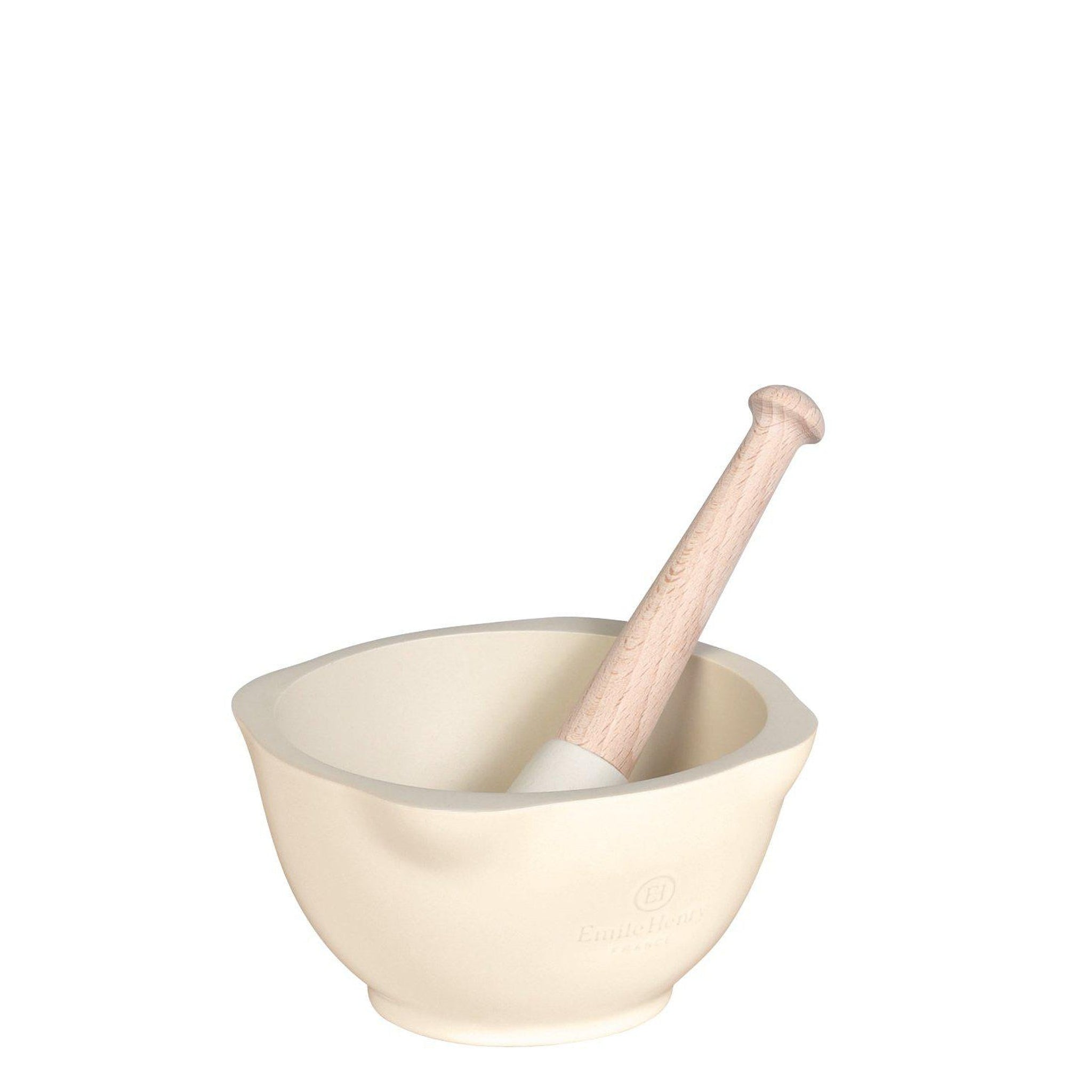 Emile Henry Mortar & pestle Clay 15cm