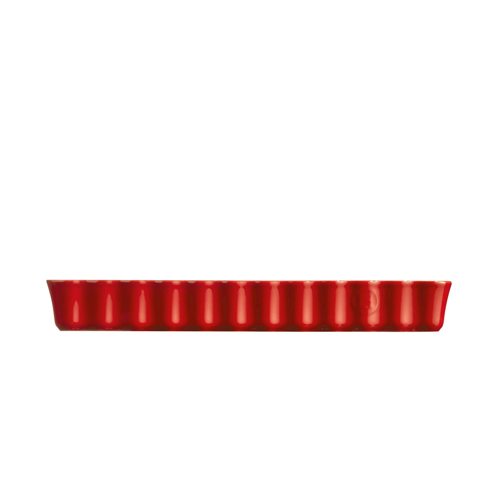 Emile Henry Slim Rectangular Tart Dish Burgundy