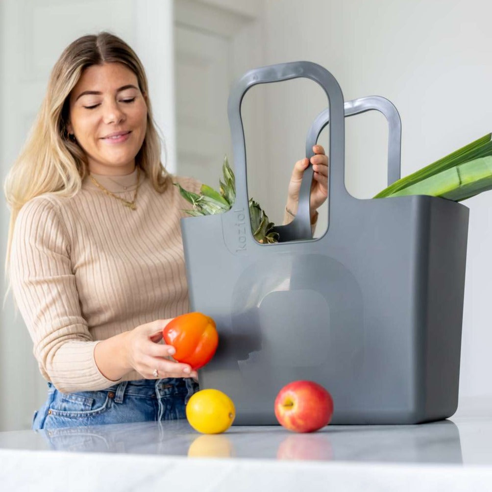 Koziol Tasche Bag XL - Nature Ash Grey