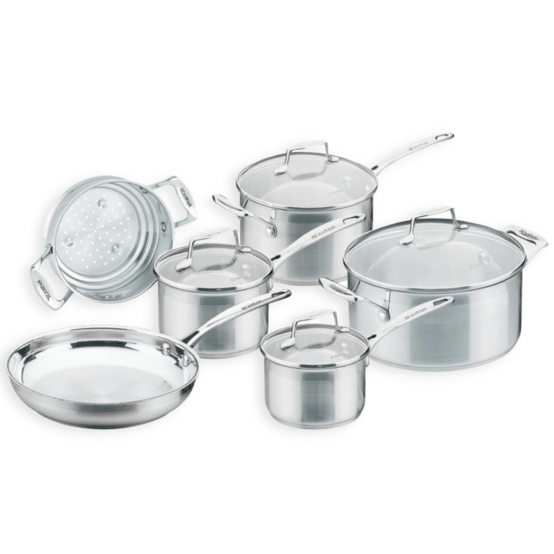 SCANPAN Impact 6pc Cookware Set